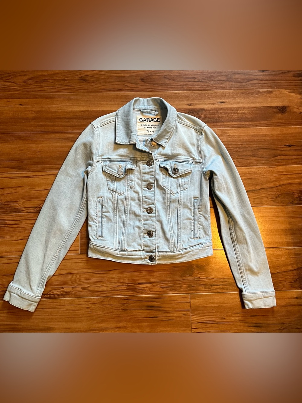 Garage Light Blue Denim Jean Jacket